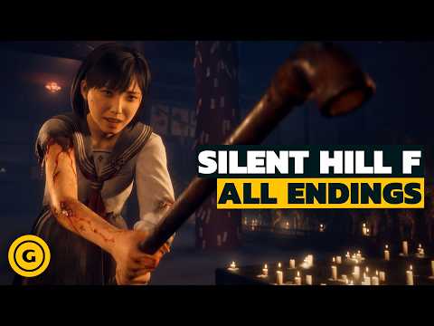Silent Hill f - All Endings With Boss Fights