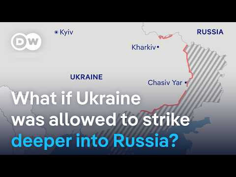 Ukraine allowed to use Western weapons in striking targets within 100km inside Russia | DW News