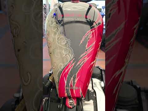 THIS HARLEY IS PURE ART 🔥