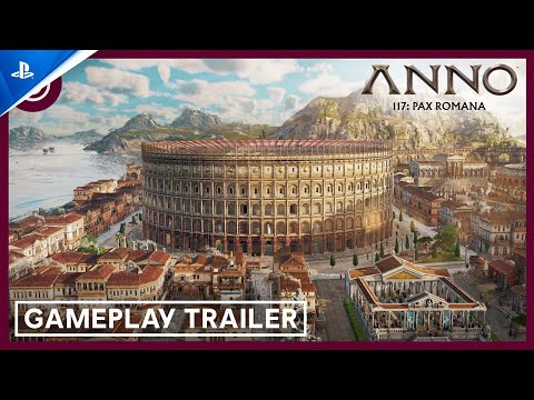 Anno 117: Pax Romana - Gameplay Trailer | PS5 Games