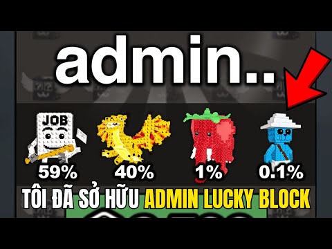 Thử Thách 100 Ngày Bắt Đầu Lại Với Admin Lucky Block Trong Roblox Steal A Brainrot!!