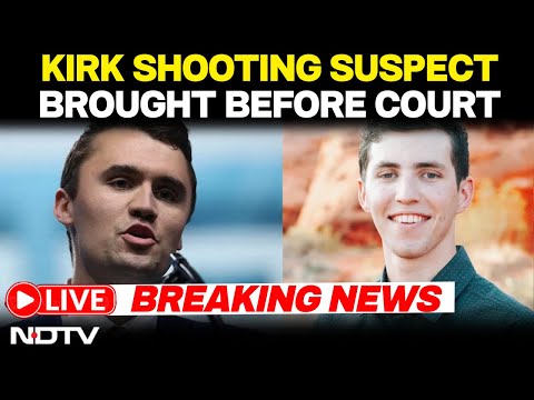 Charlie Kirk Assassination | Trump Ally Charlie Kirk Shooting Suspect Arraigned In Utah Court LIVE