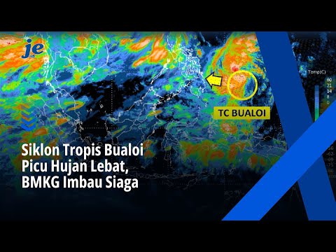 BMKG Peringatkan Hujan Deras & Angin Kencang Gara-gara Siklon Tropis