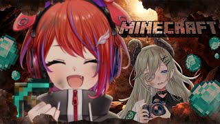 【 Minecraft 】お手伝い屋さんについていくゾッ！！！！！🔨🔥【📺堰代ミコ視点/茜音カンナ】