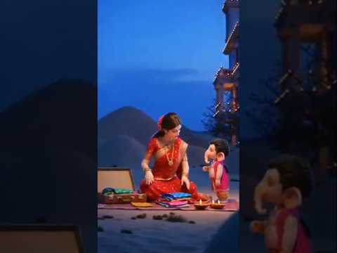 #lakshmiganesh #diwali2025 #bhaktishorts #song #trending #maa