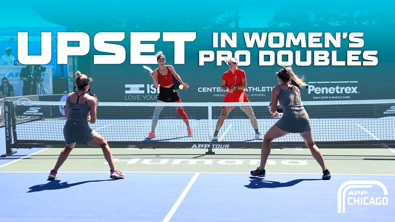 Upset at the APP Chicago Open! Shelby Bates & Sofia Sewing Take Down Megan Fudge & Jill Braverman