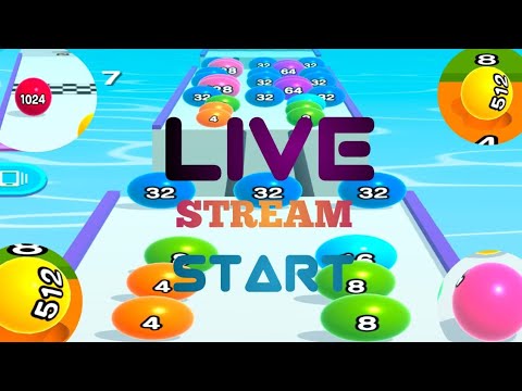 👍Stack ball Run 2048.😛01 Live streaming start #gamer #trending #viral #shorts #Ball
