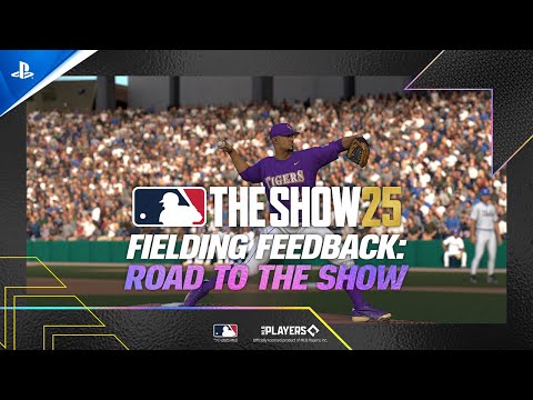 MLB The Show 25 - Fielding Feedback: Road To The Show | PS5 Games