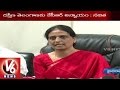 V6-KCR discriminating South Telangana: Sabitha