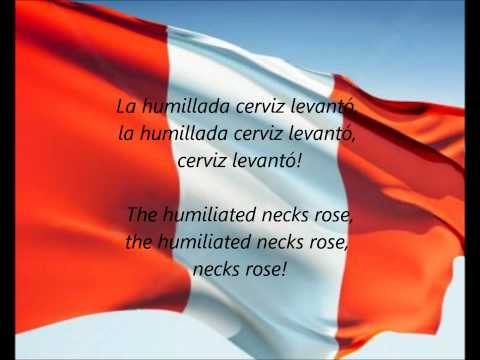 Peruvian National Anthem - ''Himno Nacional Del Peru'' (ES/EN)