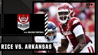 Rice Owls at Arkansas Razorbacks | Full Game Highlights