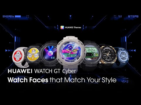 HUAWEI WATCH GT Cyber - Watch Faces that Match Your Style