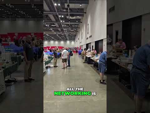 Huntsville Ham Fest: Setup, Networking, and Radioddity! #shorts