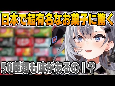 日本で大人気な、あのお菓子の種類の豊富さに驚くゼータ【英語解説】【日英両字幕】