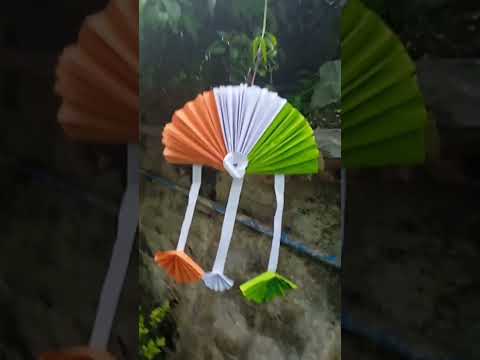 INDEPENDENCE DAY wall hanging #15august #india #entertainment #wallhanging #independenceday #origam