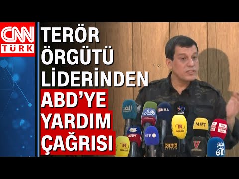 Terör örgütü YPG'nin lideri Mazlum Abdi'den ABD'ye 