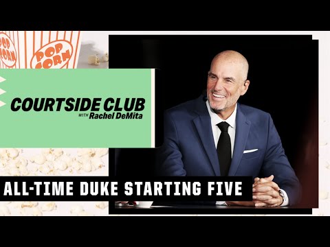 Jay Bilas’ ALL-TIME Duke starting 5!  | Courtside Club w/ Rachel DeMita video clip