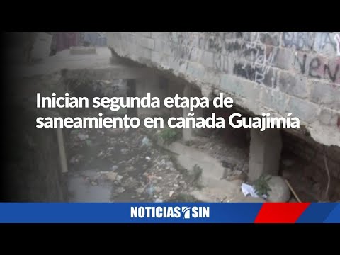 Inician segunda etapa de saneamiento en cañada Guajimía