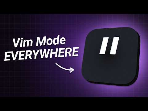 KindaVim Is Probably The Best MacOS Vim Mode I've Ever Used