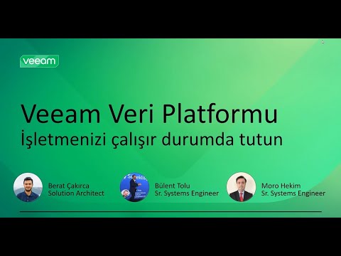 VUG Turkey: Veeam Data Platform 12.1 Yenilikleri