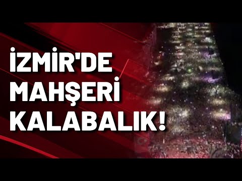 KURTULUŞUNUN 100. YILINDA İZMİR'DE MAHŞERİ KALABALIK!