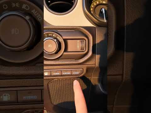 its definitely different #jeep #hybrid  #4xe