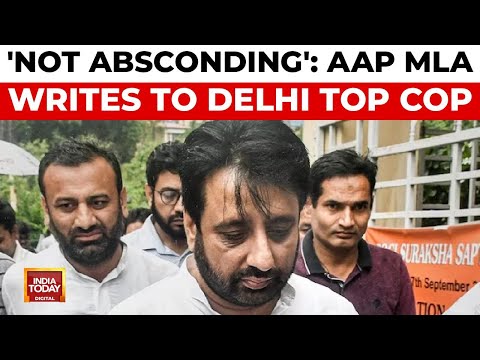 AAP MLA Amanatullah Khan Denies Absconding, Accuses Delhi Police of False Case | India Today