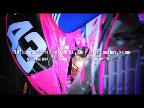 Troy Lee Designs Goes Pink for A3 SX (2013) 