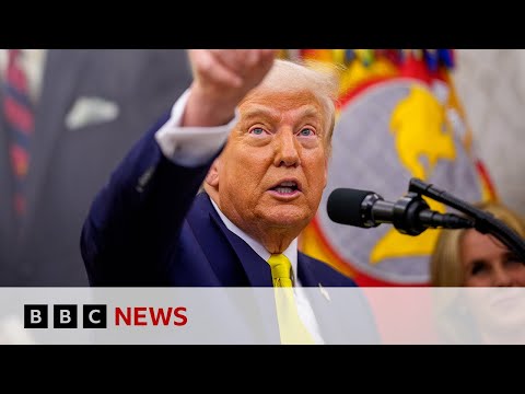 President Trump says US will 'pass' on Ukraine peace talks if no progress soon | BBC News