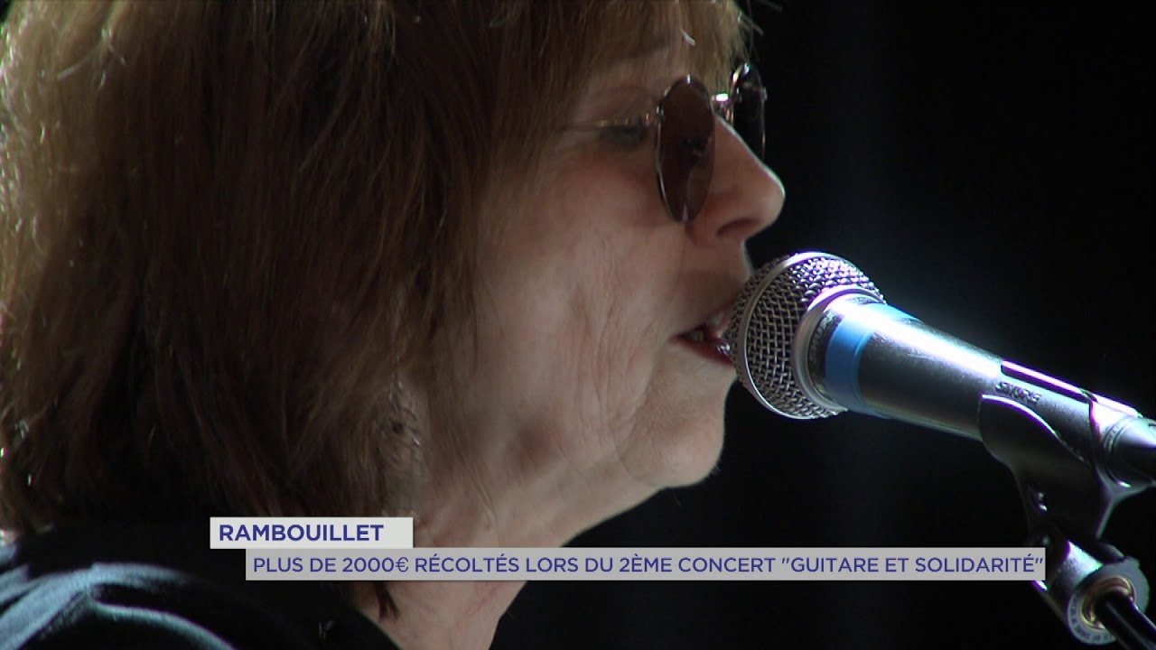 Plus de 2000 € récoltés lors du 2ème concert ‘ guitare et solidarités ‘ à Rambouillet