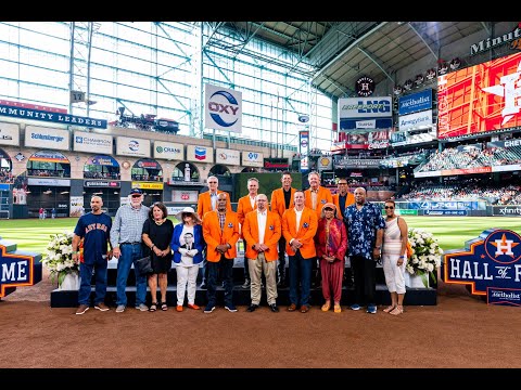 2021 Astros Hall of Fame Induction Ceremony video clip