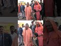 CM Yogi Adityanath Visits Pateshwari Devi Temple, Feeds Cows, and Interacts with Children | News9