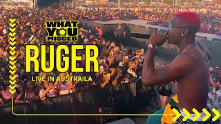 Ruger Live In Gold Coast Australia @PromiseLand Festival - What You Missed