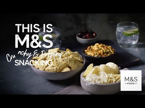 marksandspencer.com & Marks and Spencer Voucher Code video: M&S | M&S | This Is Not Just Snacks... This Is M&S Crunchy & Popping Snacking