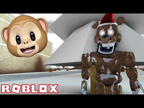 NIGHTMARE FREDDY SANTA IN FNAF 4!!  ROBLOX Five Night's 