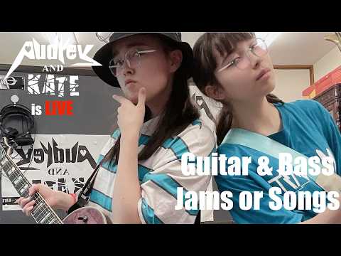 07/29/2026 Kate jams! Audrey makes Brown Butter Cookies! ライブ配信・クッキー作ります!ギターとベース演奏!