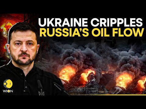 Russia-Ukraine War LIVE: Zelensky’s Massive Drone Strike Shuts Russia’s Largest Oil Terminal | WION