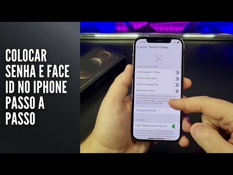 Colocar Senha e Face ID no iPhone Passo a Passo