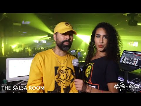 EL TIGUERE Interviewed By NOELIA At THE SALSA ROOM