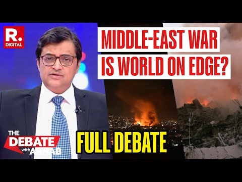 The Debate With Arnab: Is Israel vs Iran War Just About To Explode? Republic TV