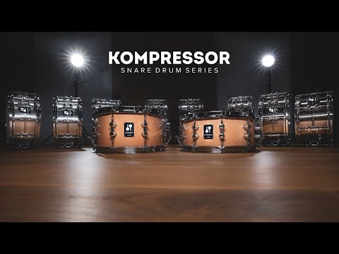 KOMPRESSOR Snare Drum Series: The all-new BEECH models are here!
