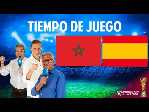 Directo del Marruecos 0 (3) - (0) 0 España en Tiempo de Juego COPE