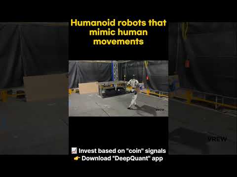 Humanoid robots that mimic human movements