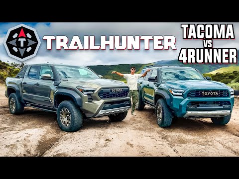 Toyota 4Runner vs. Tacoma Trail Hunter: Off-Road Battle