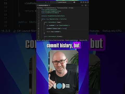 VS Code's Secret Time Machine #vscode #dotnet #csharp