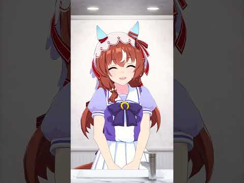 スティルが鏡に向かって… #shorts #ウマ娘