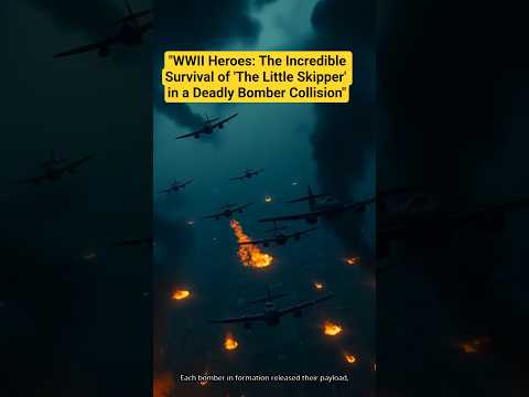 "WWII Heroes: The Incredible Survival of 'The Little Skipper' in a Deadly Bomber Collision"