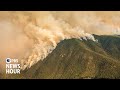 How massive wildfires in the West spread harmful particles across North America