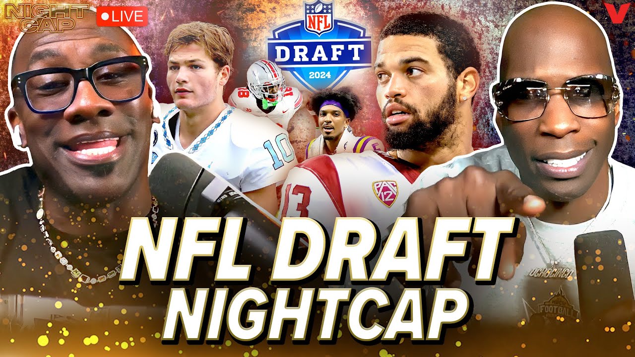 Unc & Ocho react to NFL Draft: Caleb Williams to Bears, Falcons surprise with Penix pick | Nightcap
