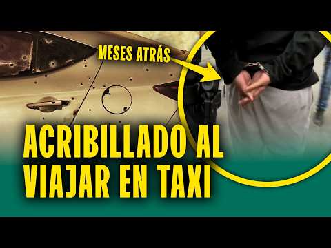 "Más de 20 disparos": Sujeto con antecedentes es acribillado en taxi que le pidió su novia